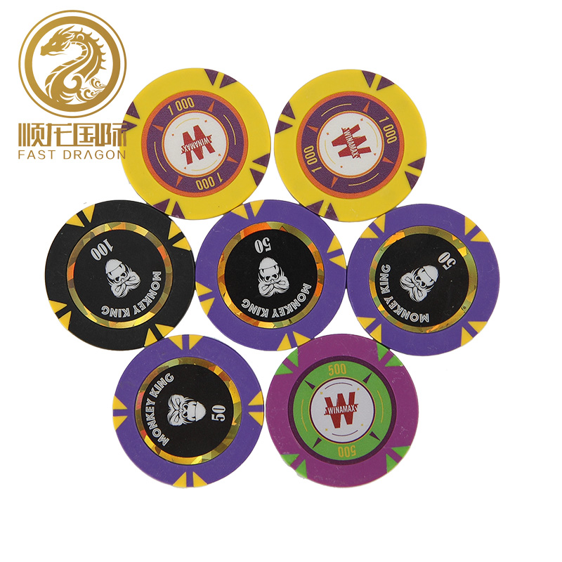 DRA-GB1073 14g Clay Poker Chips for Gambling Casino Game
