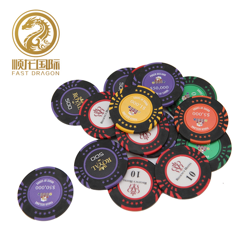 DRA-GB1058 14g Clay Poker Chips for Gambling Casino Game