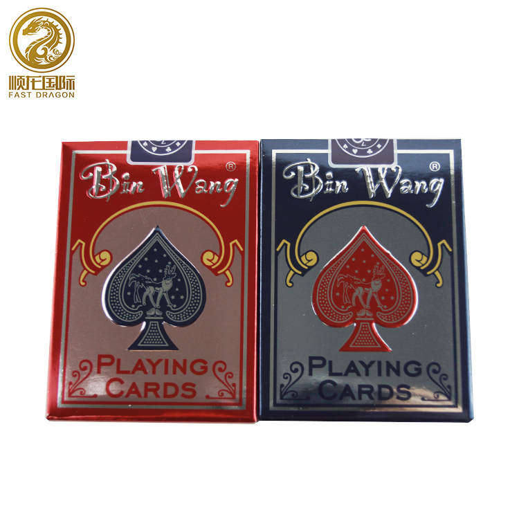 DRA-GBP1020 Paper Material Playing Poker Cards Games Texas Casino